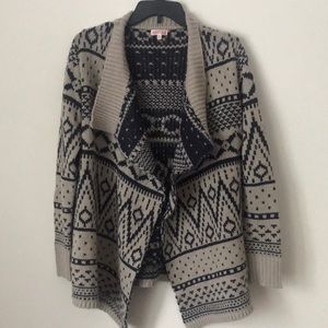Patterned winter sweater